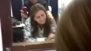 My bootylicious Colombian chick gets hammered in shitter