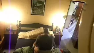 My sexually excited and slaver wife is riding my jock reverse cowgirl style