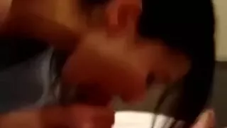 My new Asian girlfriend gave me an awesome oral sex job