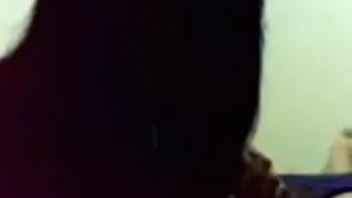 My palatable black brown enchantress shows me her love