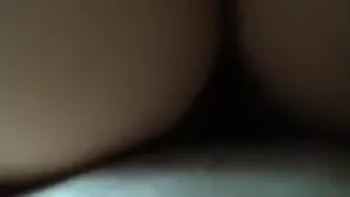 My PAWG white girlfriend rides my penis in reverse cowgirl style