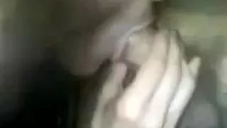 My seductive black brown sweety has fun with me on web camera