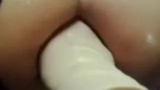 My lustful wifey asks me to punish her inviting dark hole