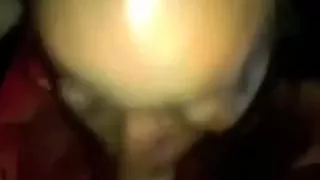 My tattooed black brown bitch wants me to cum on her face