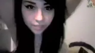 Tasty tattooed darksome brown undresses on webcam like a pro