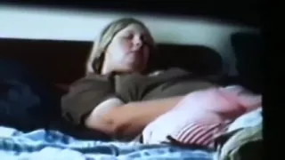 Lascivious and chubby whore with large a-aperture masturbates on my ottoman