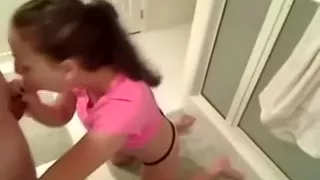 Lustful brunette hair hair college girlfriend wishes me to film her