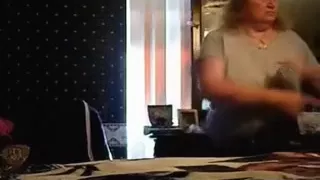 The hidden webcam in the bedroom catches my wife topless