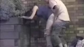 These two amateur random people had a quickie in public place