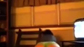 This dark brown hair lady who likes shaking her wazoo on cam is back