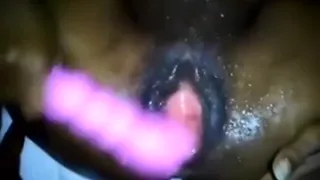 Moist ebon fur pie of my girlfriend makes me hungry when that honey masturbates