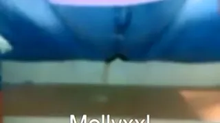 XXXL plump white sweetheart receives in nature's garb previous to getting in to the shower