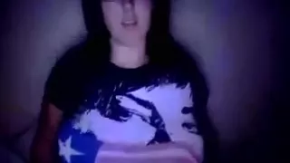 Big boob playgirl rubs and stretches her wet crack in in her room