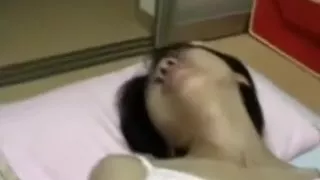 Cute and slender Asian girlfriend getting fisted on web camera