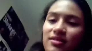 Petite Mexican hottie lets me in between her legs finally