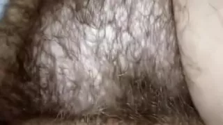 Actually unshaved messy cleft of one of my girlfriend filmed closeup