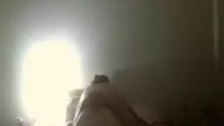 Female friend of my wife riding my penis on hidden web camera