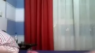 My juvenile dark brown wife playing with my pecker like a wild floozy