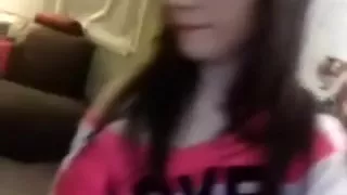 Slender juvenile dark brown disrobes on cam showing off her body