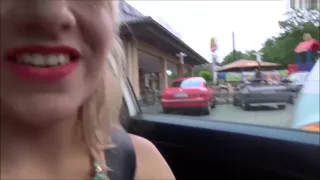 Lena-Loch - Fastfood Drive Spermafahrt! 100 krank