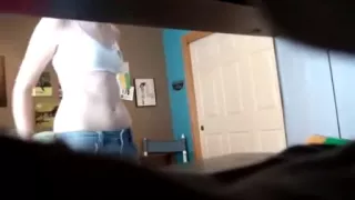 hidden livecam beneath table watching hotty suit