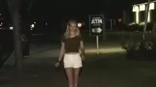 hawt blond public oral and facial