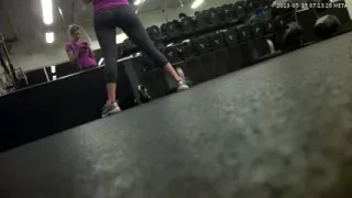 Amateur blonde video clip with an amazing girl