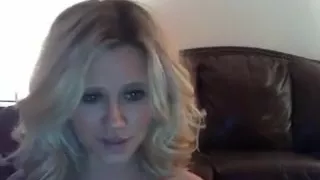 Non-Professional Masturbation golden-haired