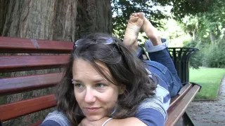 French barefeet hippy beauty