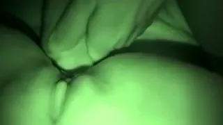 Fucking wife in chocolate hole and sex toy in snatch