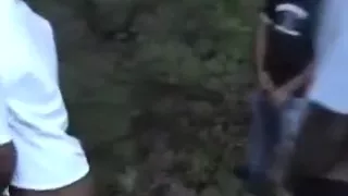 My slutty whore used by strangers outdoor. Public nudity