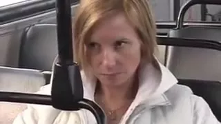 I'm getting nasty in a bus in dilettante porn movie