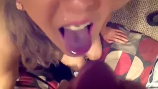 Fabulous Homemade clip with Girlfriend, Facial scenes