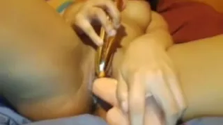 solo toy masturbation by this sexy fem on cam