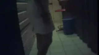 Hidden camera sex at work