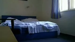 Long legs blond prostitute at work hidden camera