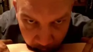 Eating chubby wife pussy