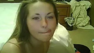 Tina sucks my hammer very sensual