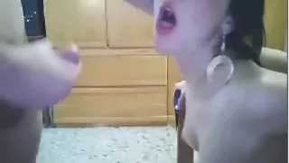 Fabelhafter hausgemachter Film mit Brünette, College Szenen