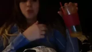 sexy woman w big toy