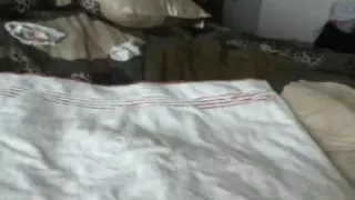 A hot blonde amateur film with a babe who masturbate