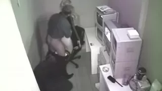 Security Man Filmed By One Of Those Cameras!