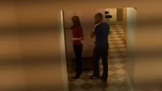 Hard Blowjob And Doggy In The Corridor!