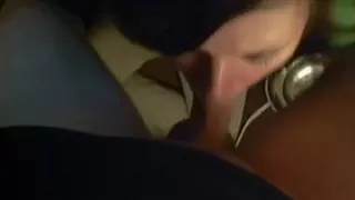 Giggling 26y girl sucking my dick