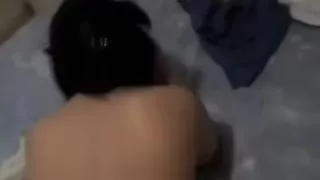 Big ass an hairy pussy fucked...bad lighting sorry