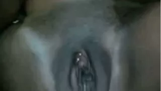 Omegle 12: Black Girl Masturbates with Vibrator