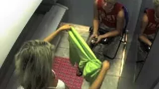 My voyeur homemade sextape shows gal totally naked