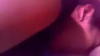 Brunette amateur tramp is seen licking my love hammer