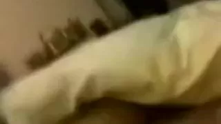 Rubbing my honey's pussy in amateur porn video