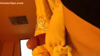 I have a naughty darling, which is why we made this amateur big cock video, in which she jerks me passionately.